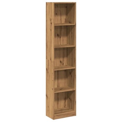 Libreria Artigianale Rovere 40x24x176 cm Legno ingegnerizzato | homemem39