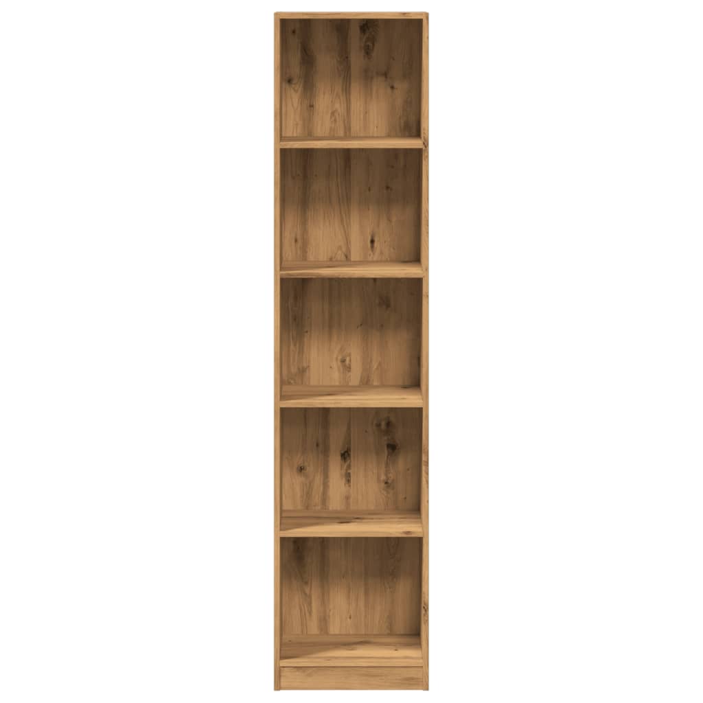 Libreria Artigianale Rovere 40x24x176 cm Legno ingegnerizzato | homemem39