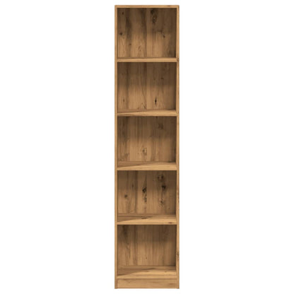 Libreria Artigianale Rovere 40x24x176 cm Legno ingegnerizzato | homemem39