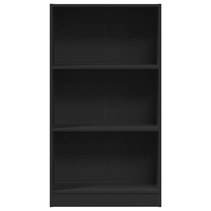 Libreria Nera 60x24x109 cm in Truciolato | homemem39