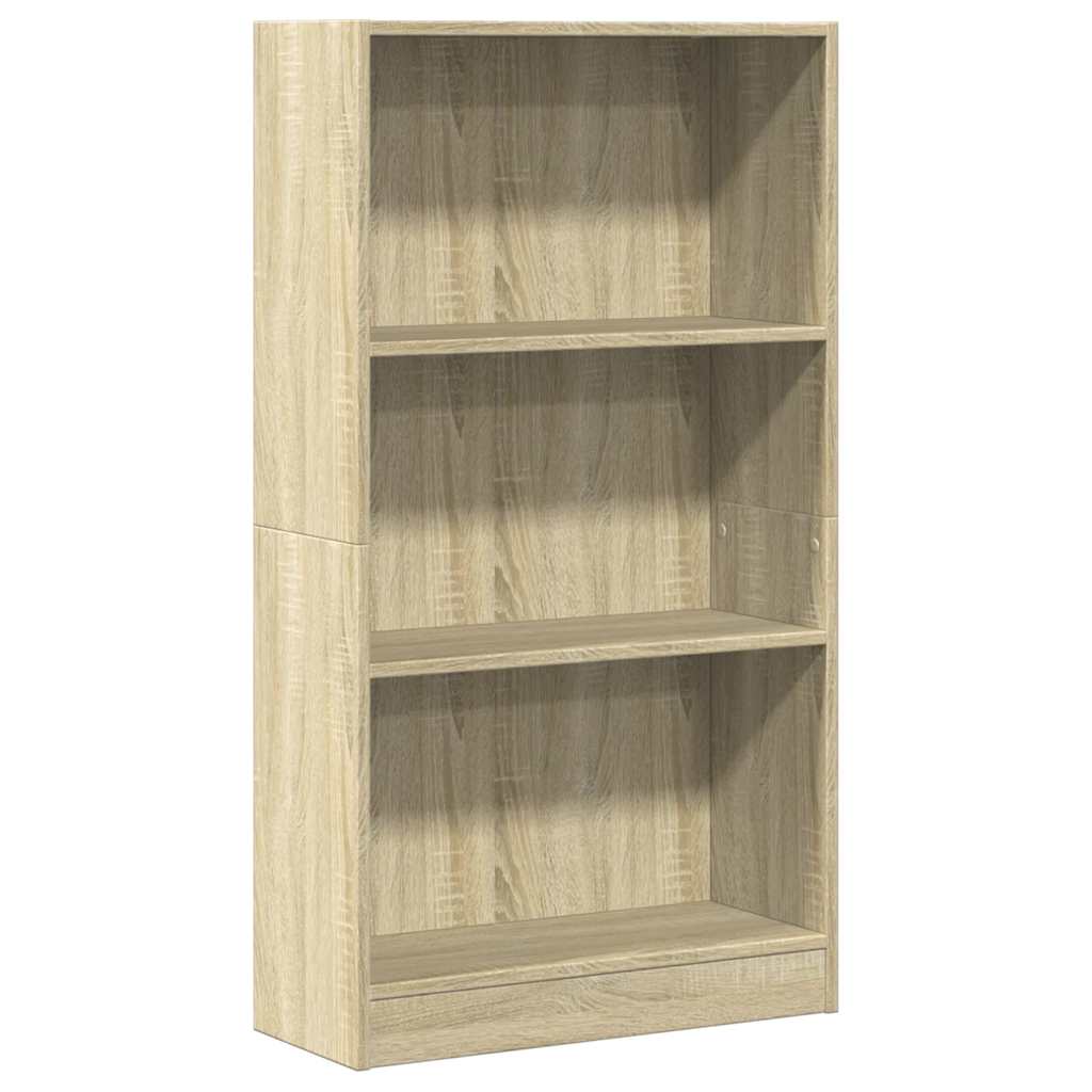 Libreria Rovere Sonoma 60x24x109 cm in Legno Multistrato | homemem39