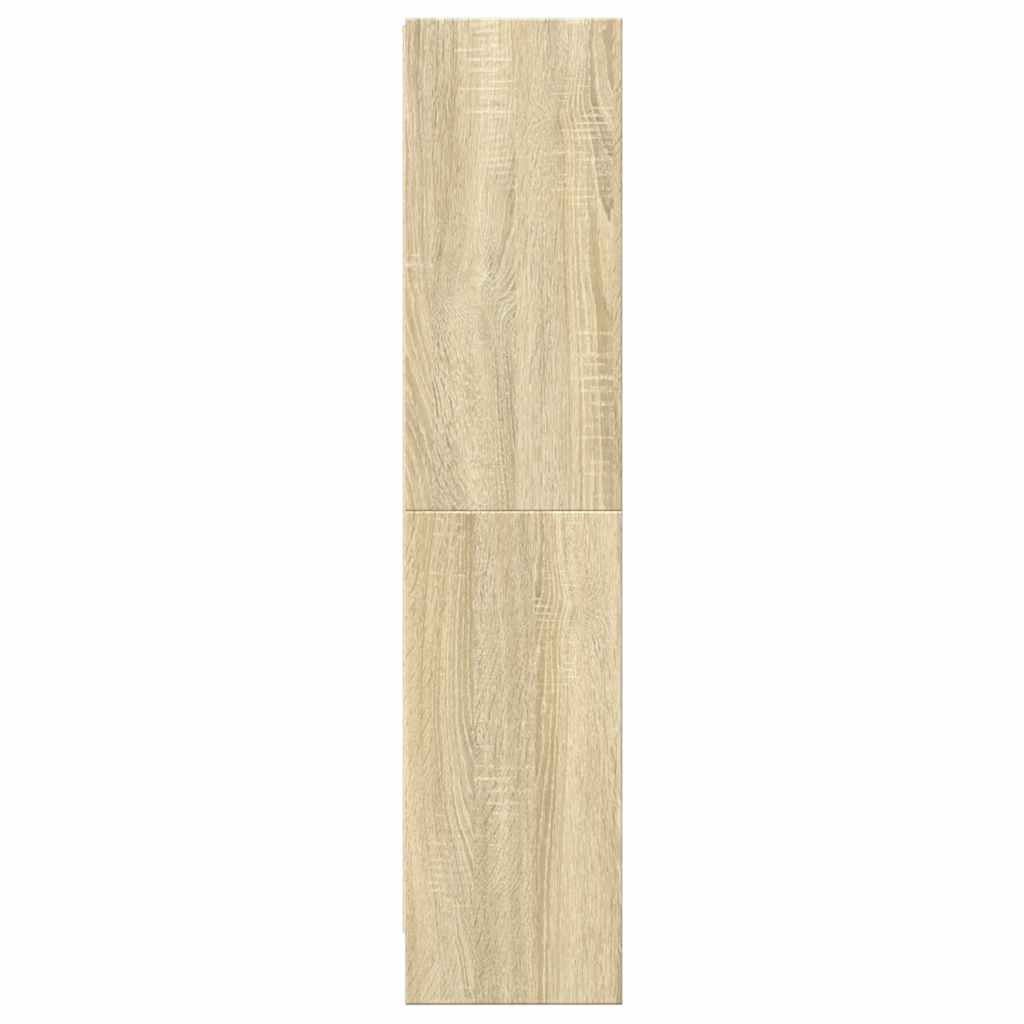 Libreria Rovere Sonoma 60x24x109 cm in Legno Multistrato | homemem39