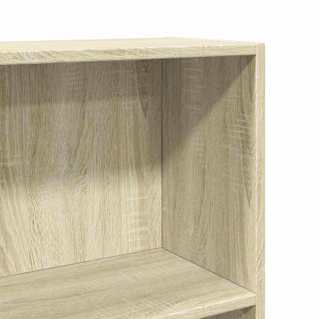 Libreria Rovere Sonoma 60x24x109 cm in Legno Multistrato | homemem39