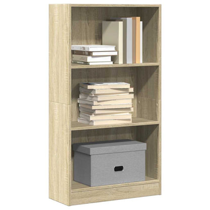 Libreria Rovere Sonoma 60x24x109 cm in Legno Multistrato | homemem39