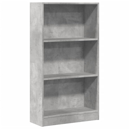Libreria Grigio Cemento 60x24x109 cm in Truciolato | homemem39