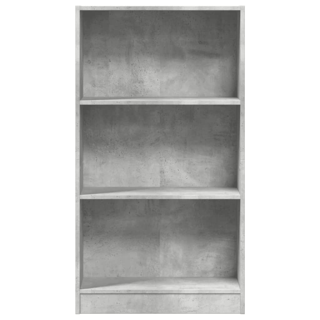 Libreria Grigio Cemento 60x24x109 cm in Truciolato | homemem39