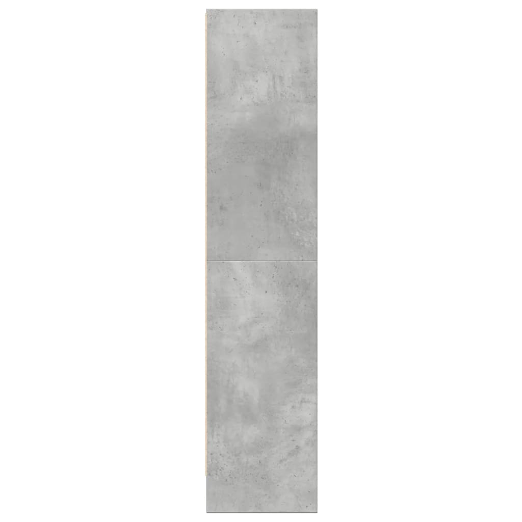 Libreria Grigio Cemento 60x24x109 cm in Truciolato | homemem39