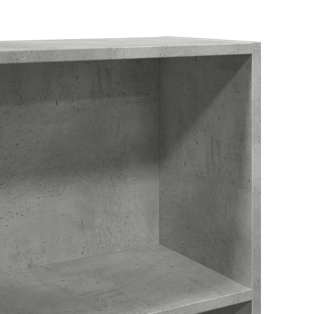 Libreria Grigio Cemento 60x24x109 cm in Truciolato | homemem39