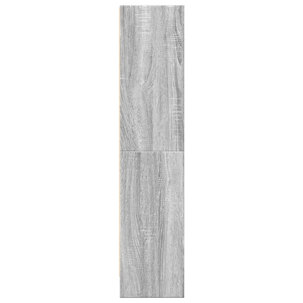Libreria Grigio Sonoma 60x24x109 cm in Truciolato | homemem39