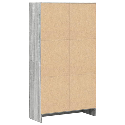 Libreria Grigio Sonoma 60x24x109 cm in Truciolato | homemem39