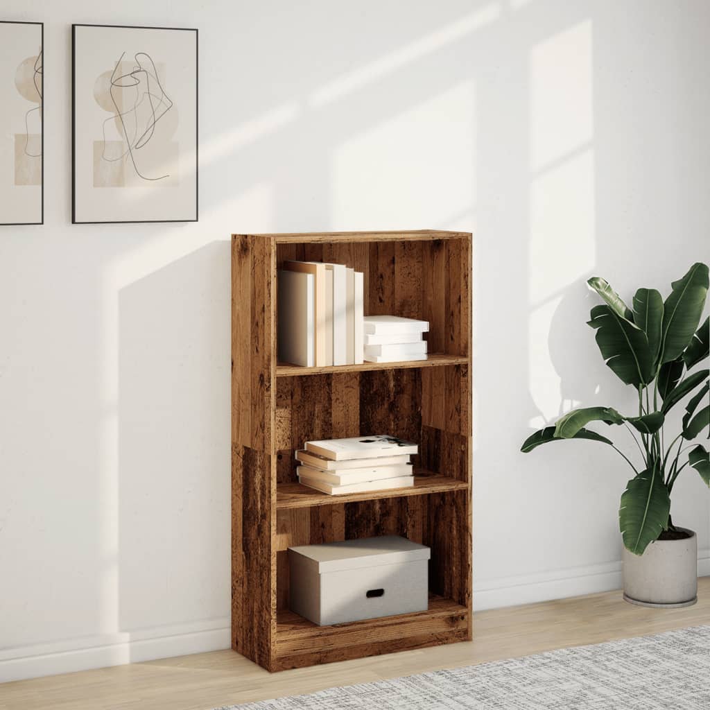 Libreria Legno Antico 60x24x109 cm in Truciolato | homemem39
