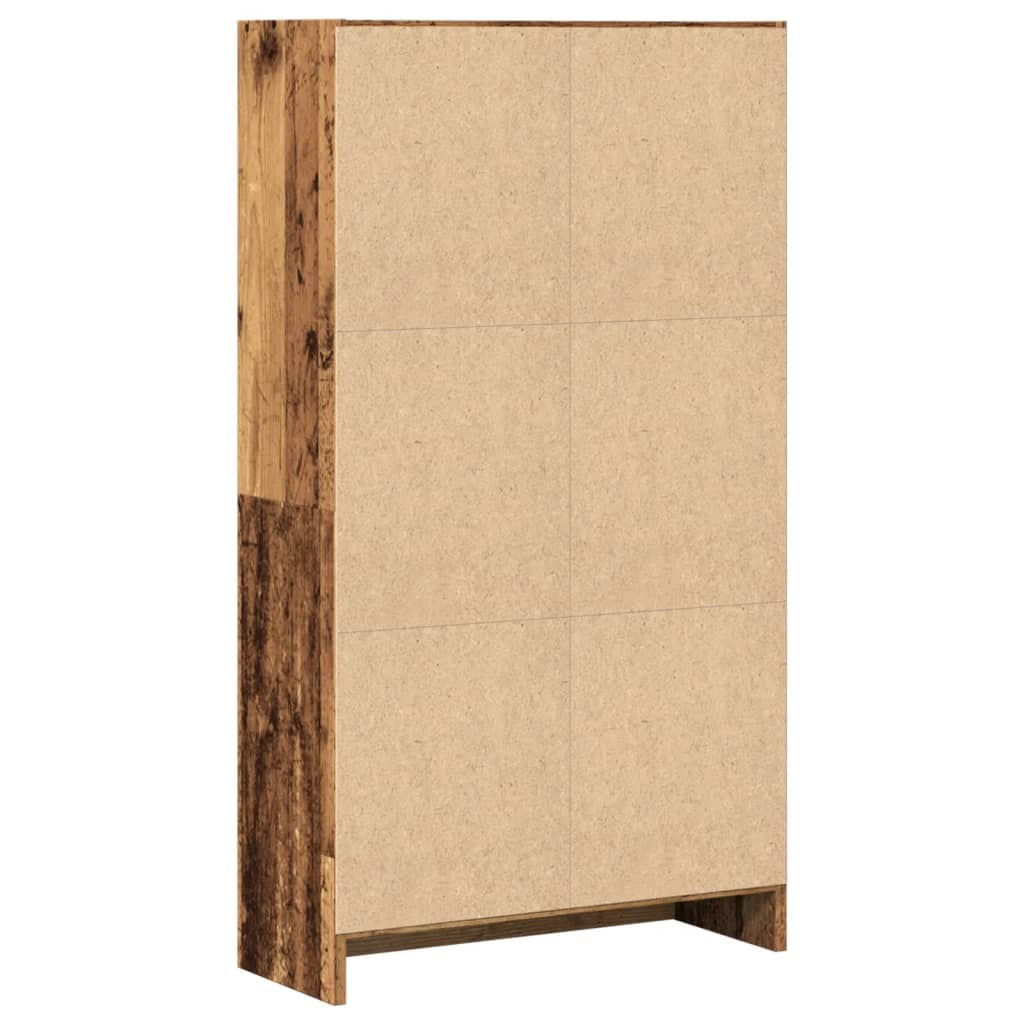 Libreria Legno Antico 60x24x109 cm in Truciolato | homemem39