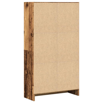 Libreria Legno Antico 60x24x109 cm in Truciolato | homemem39