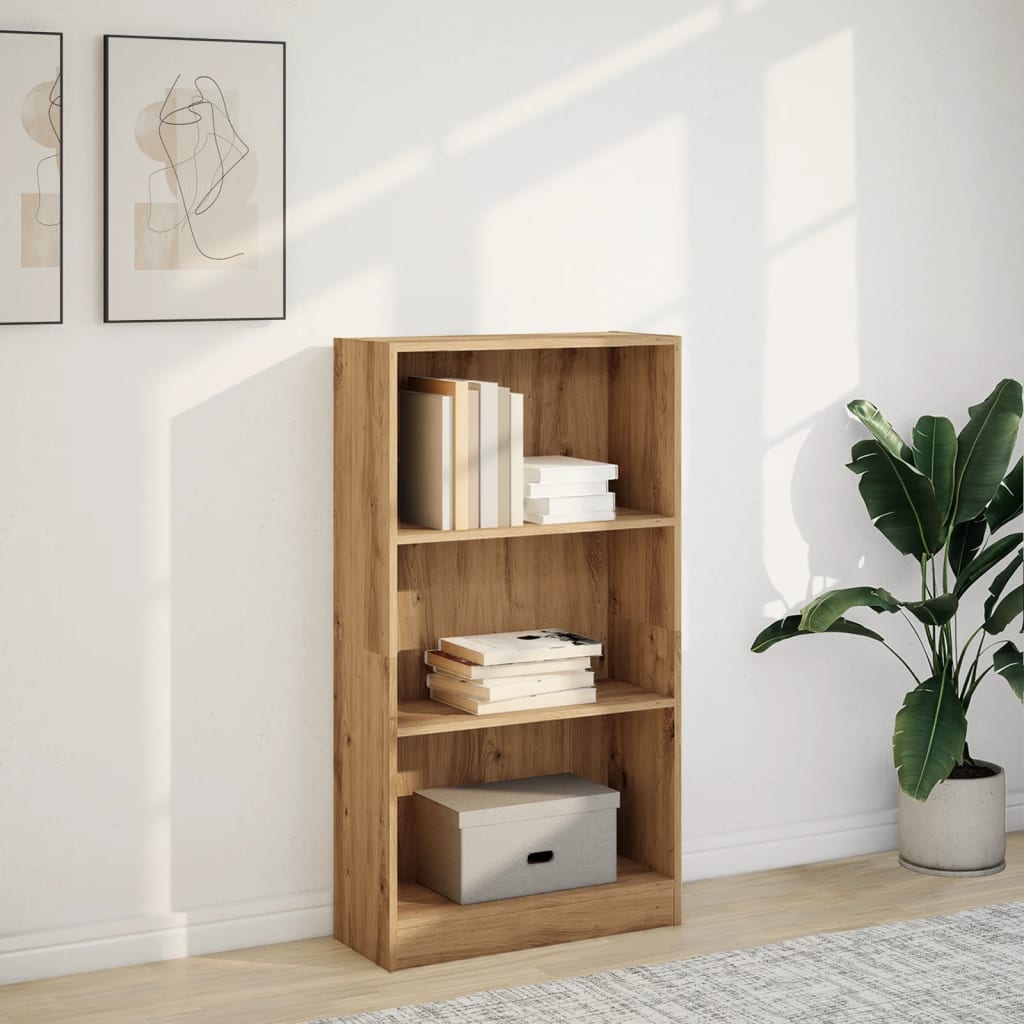Libreria Rovere Artigianale 60x24x109 cm in Truciolato | homemem39