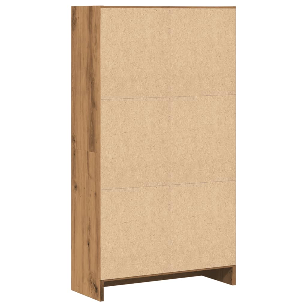 Libreria Rovere Artigianale 60x24x109 cm in Truciolato | homemem39