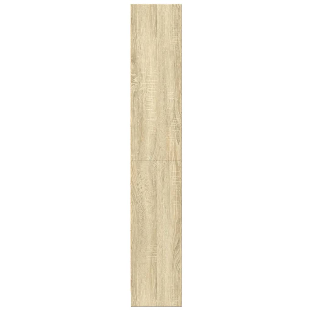 Libreria Rovere Sonoma 60x24x143 cm in Legno Multistrato | homemem39
