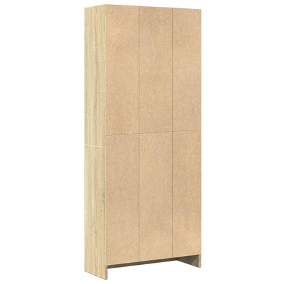 Libreria Rovere Sonoma 60x24x143 cm in Legno Multistrato | homemem39