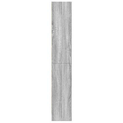 Libreria Grigio Sonoma 60x24x143 cm in Legno Multistrato | homemem39