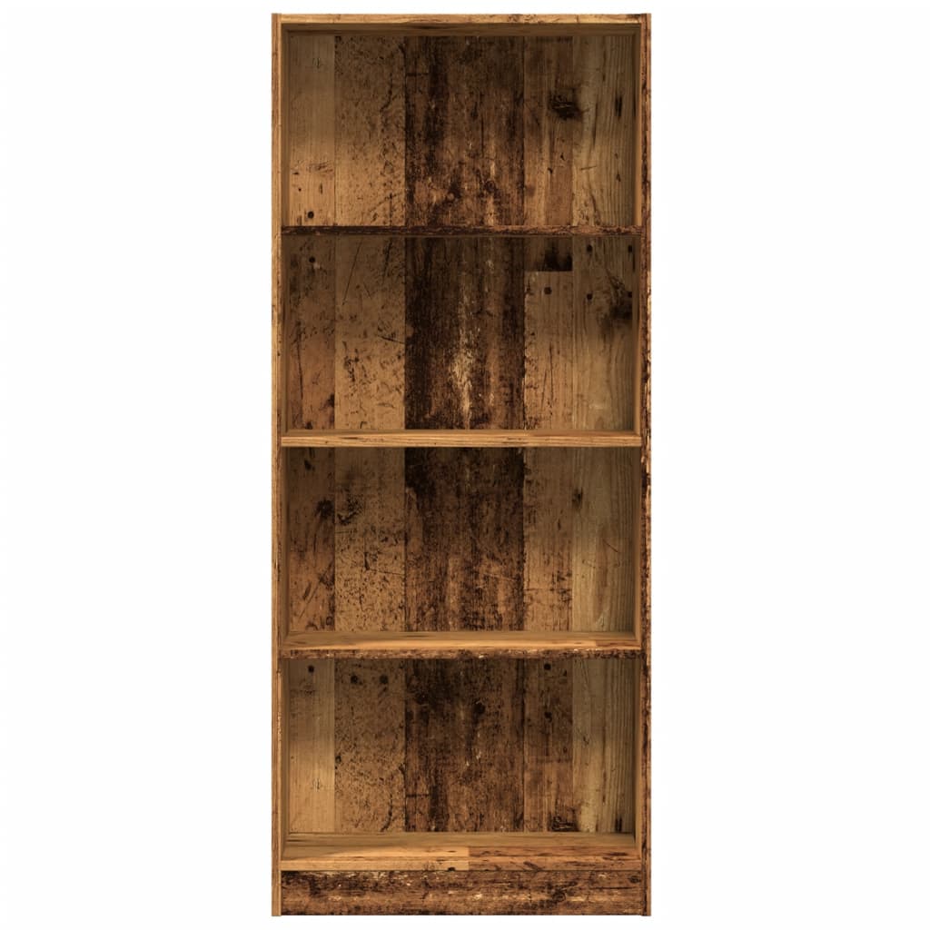 Libreria Legno Antico 60x24x143 cm in Legno Multistrato | homemem39