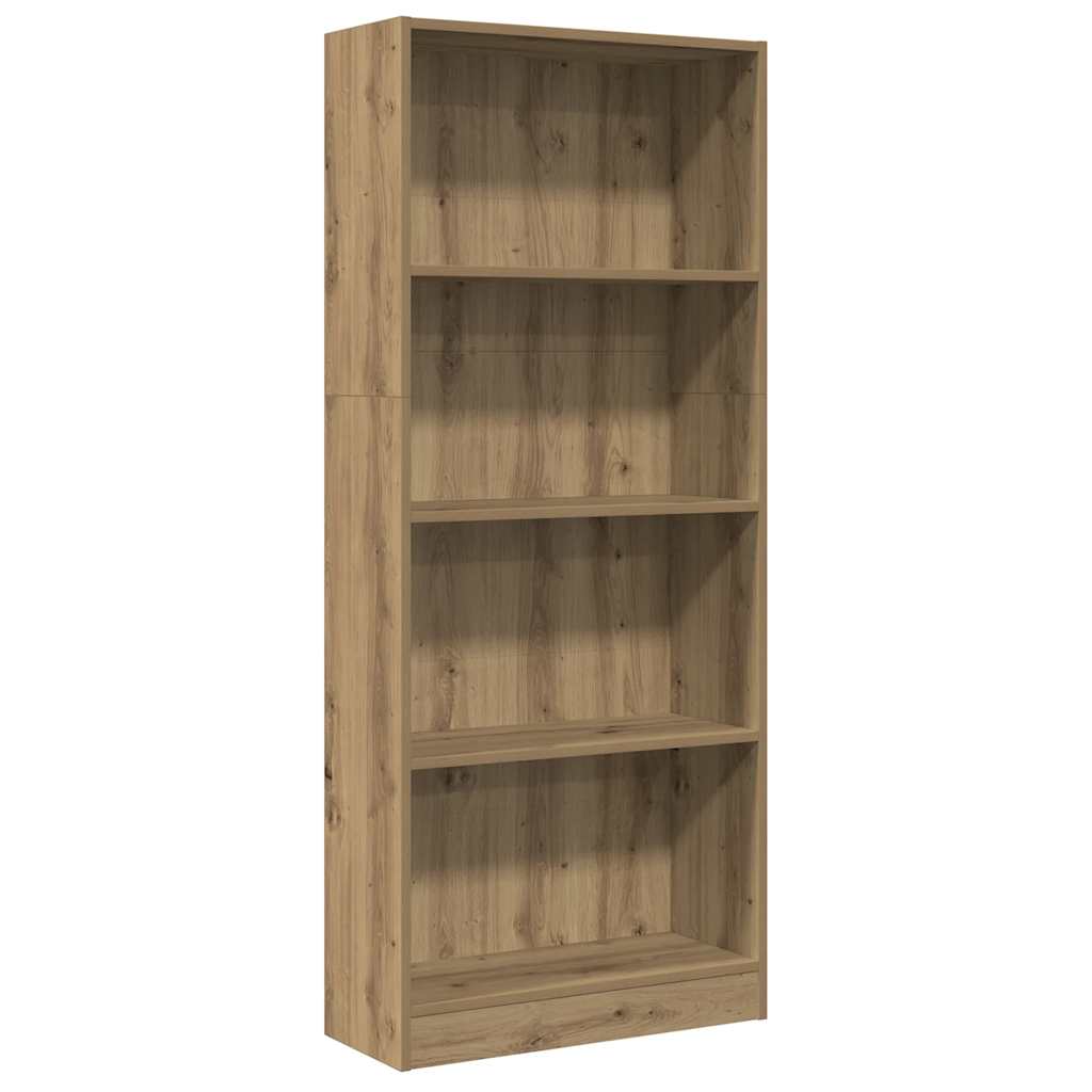 Libreria Rovere Artigianale 60x24x143 cm in Legno Multistrato | homemem39