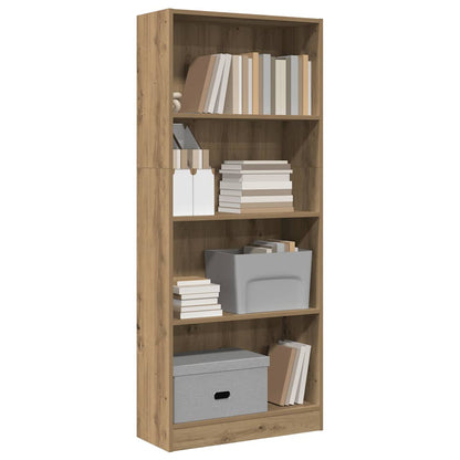 Libreria Rovere Artigianale 60x24x143 cm in Legno Multistrato | homemem39