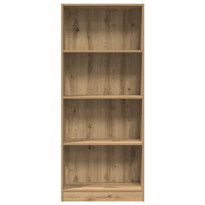 Libreria Rovere Artigianale 60x24x143 cm in Legno Multistrato | homemem39