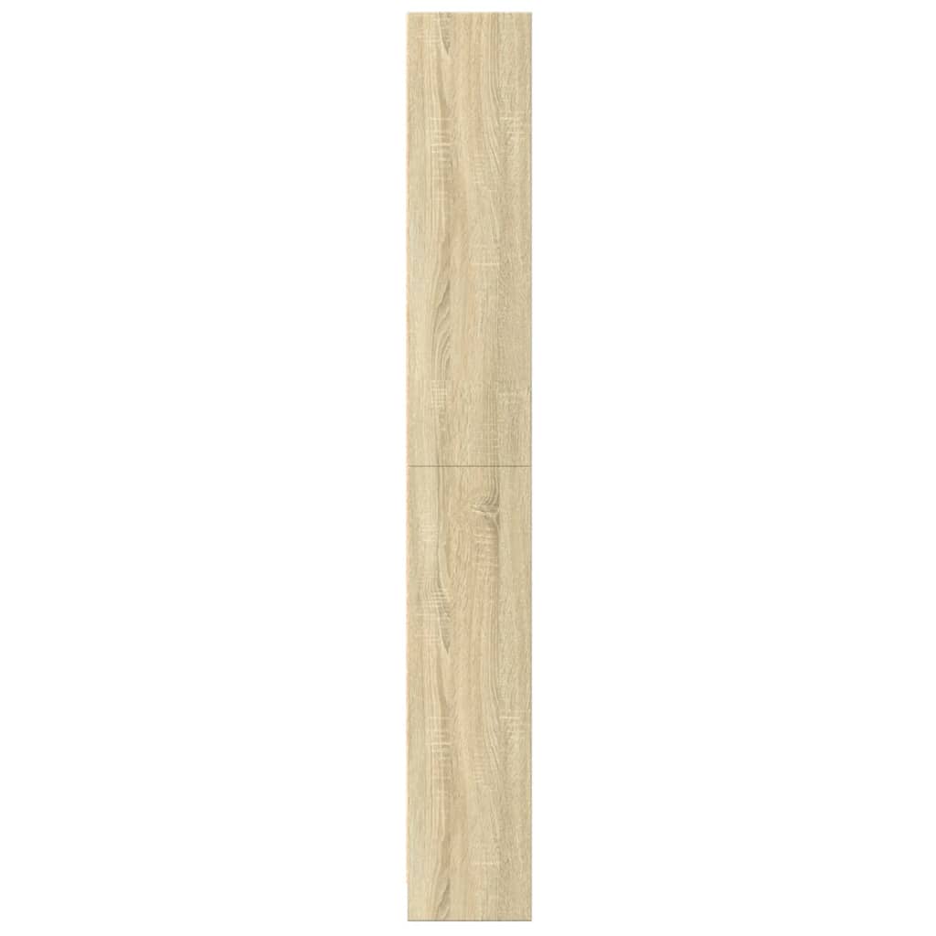 Libreria Rovere Sonoma 60x24x176 cm in Legno Multistrato | homemem39