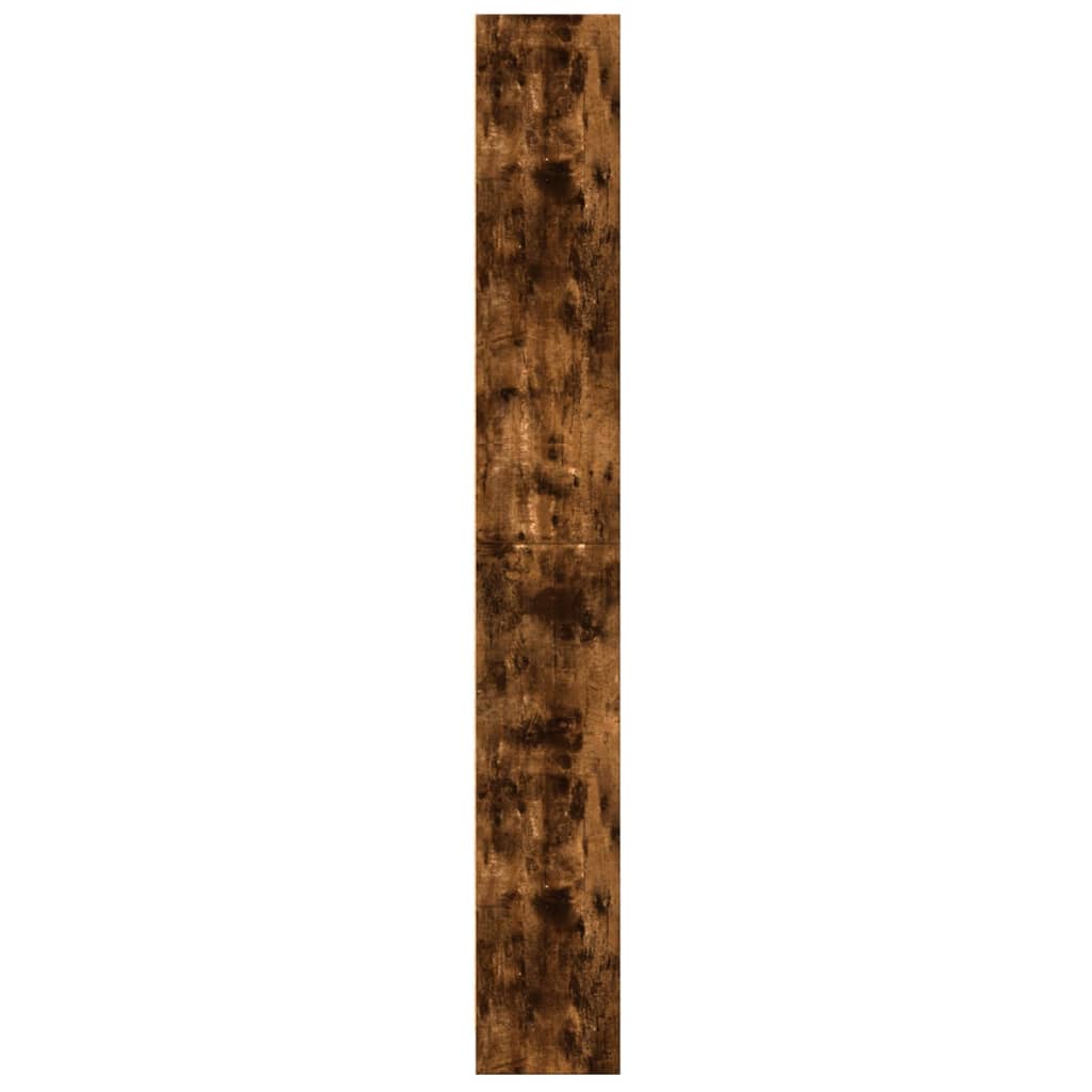 Libreria Rovere Fumo 60x24x176 cm in Legno Multistrato | homemem39