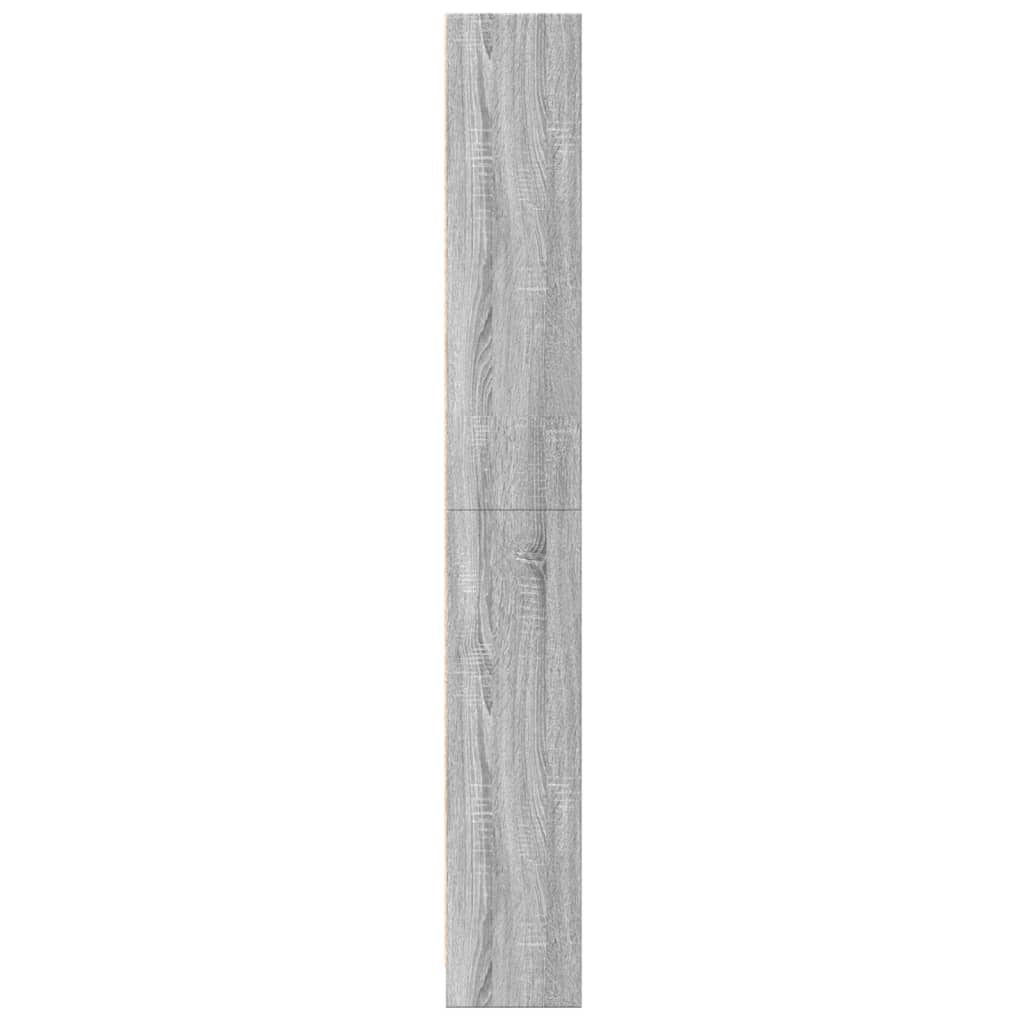 Libreria Grigio Sonoma 60x24x176 cm in Legno Multistrato | homemem39