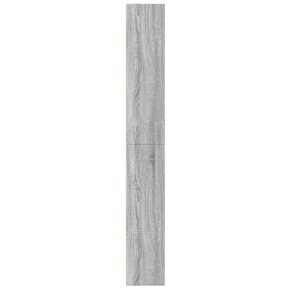 Libreria Grigio Sonoma 60x24x176 cm in Legno Multistrato | homemem39