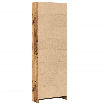 Libreria Legno Antico 60x24x176 cm in Legno Multistrato | homemem39