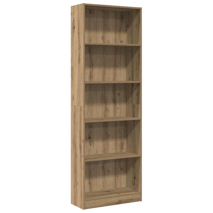 Libreria Artigianale Rovere 60x24x176 cm Legno ingegnerizzato | homemem39