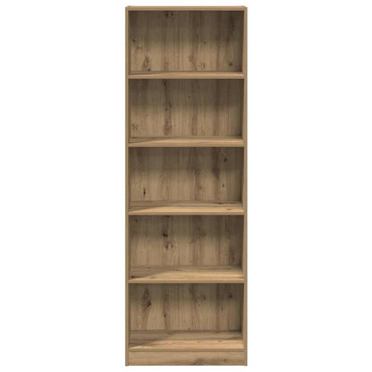 Libreria Artigianale Rovere 60x24x176 cm Legno ingegnerizzato | homemem39