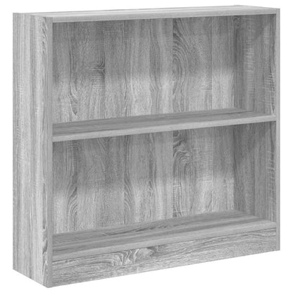 Libreria Grigio Sonoma 80x24x76 cm in Legno Multistrato | homemem39