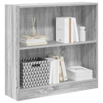 Libreria Grigio Sonoma 80x24x76 cm in Legno Multistrato | homemem39