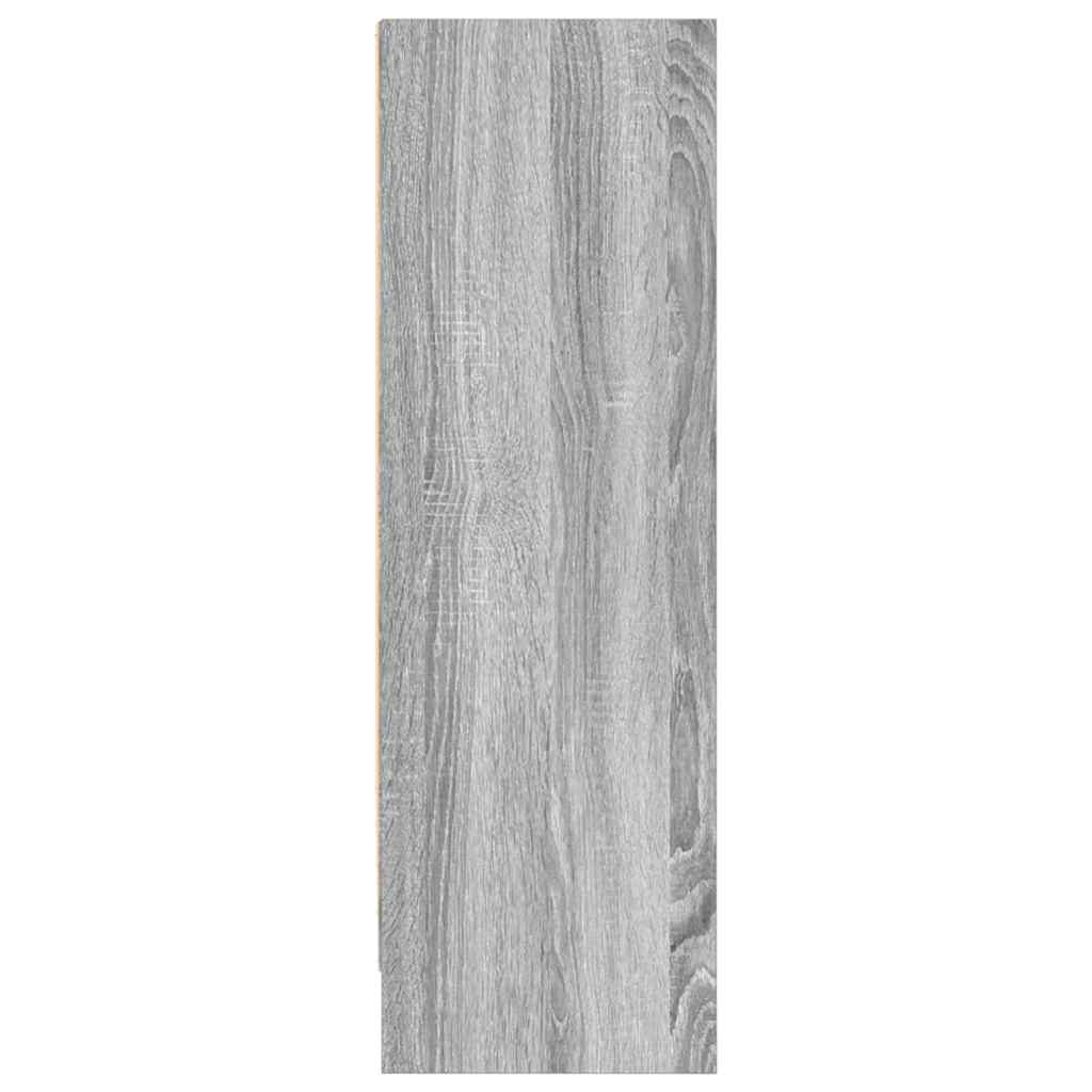 Libreria Grigio Sonoma 80x24x76 cm in Legno Multistrato | homemem39