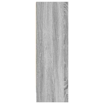 Libreria Grigio Sonoma 80x24x76 cm in Legno Multistrato | homemem39