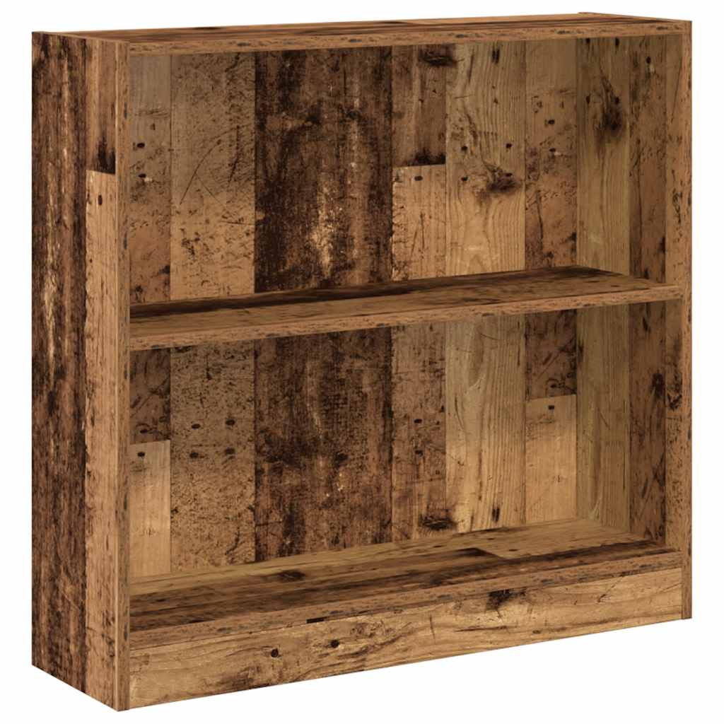 Libreria Legno Antico 80x24x76 cm in Legno Multistrato | homemem39