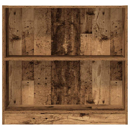 Libreria Legno Antico 80x24x76 cm in Legno Multistrato | homemem39