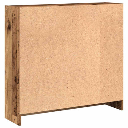 Libreria Legno Antico 80x24x76 cm in Legno Multistrato | homemem39
