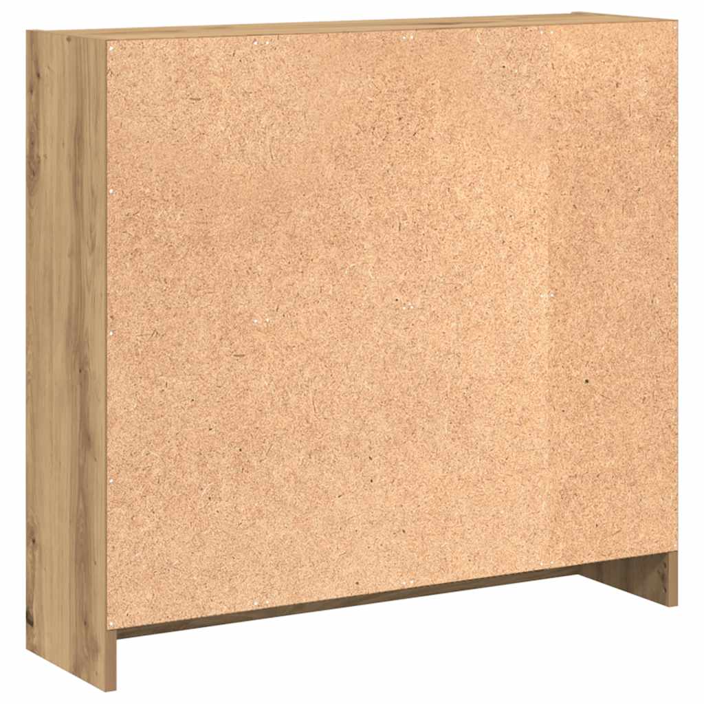 Libreria Rovere Artigianale 80x24x76 cm in Legno Multistrato | homemem39