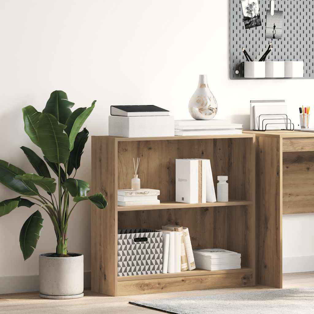Libreria Rovere Artigianale 80x24x76 cm in Legno Multistrato | homemem39