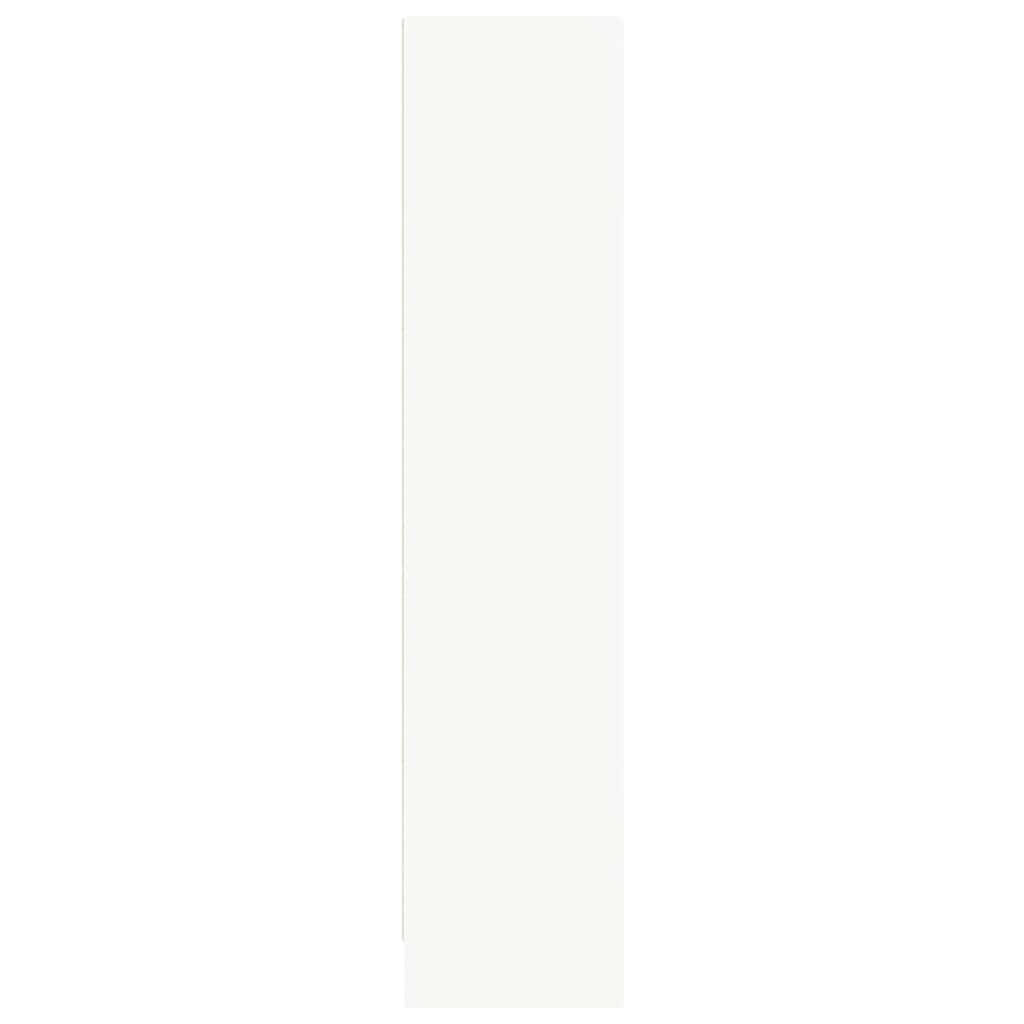 Libreria Bianca 80x24x109 cm in Legno Multistrato | homemem39
