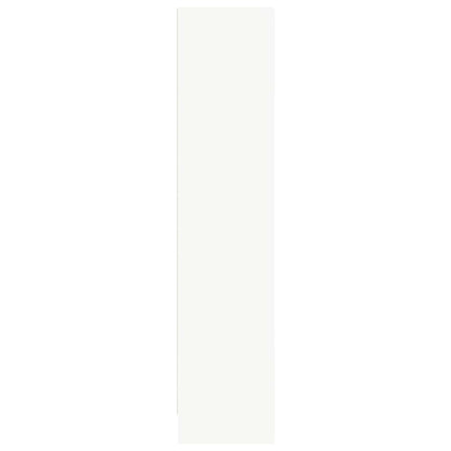 Libreria Bianca 80x24x109 cm in Legno Multistrato | homemem39