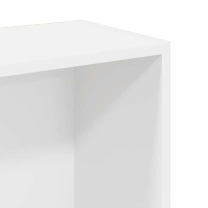 Libreria Bianca 80x24x109 cm in Legno Multistrato | homemem39