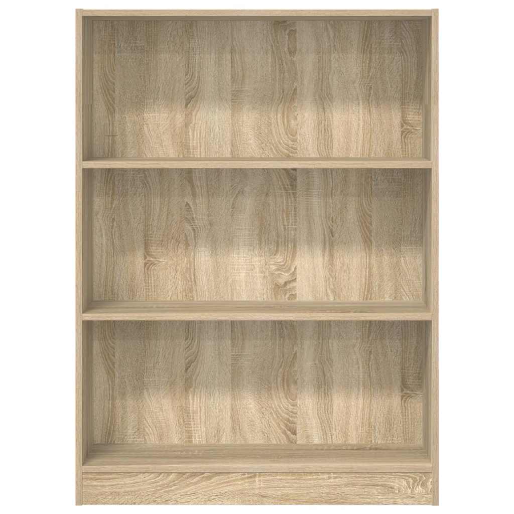 Libreria Rovere Sonoma 80x24x109 cm in Legno Multistrato | homemem39