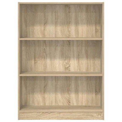 Libreria Rovere Sonoma 80x24x109 cm in Legno Multistrato | homemem39