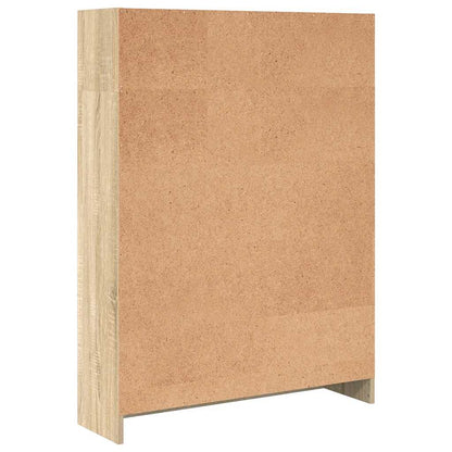 Libreria Rovere Sonoma 80x24x109 cm in Legno Multistrato | homemem39