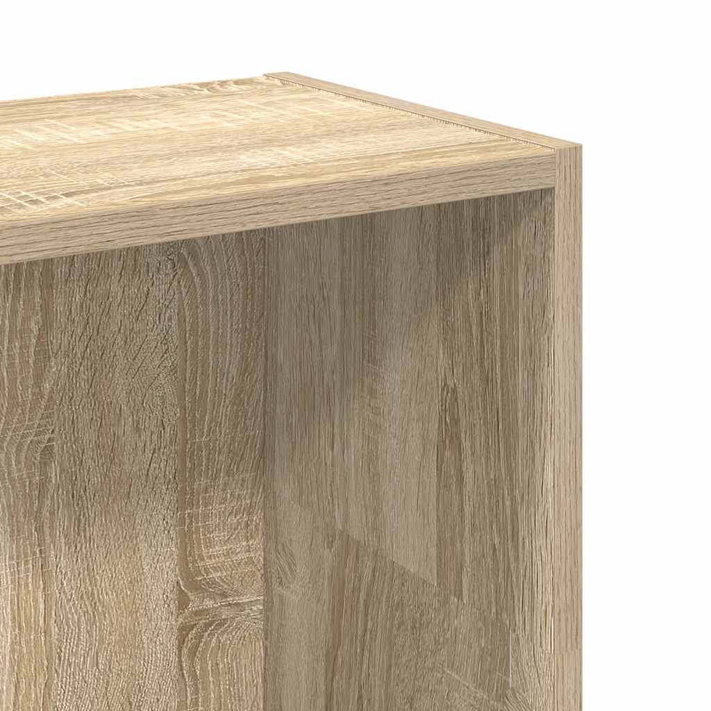 Libreria Rovere Sonoma 80x24x109 cm in Legno Multistrato | homemem39