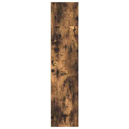 Libreria Rovere Fumo 80x24x109 cm in Legno Multistrato | homemem39